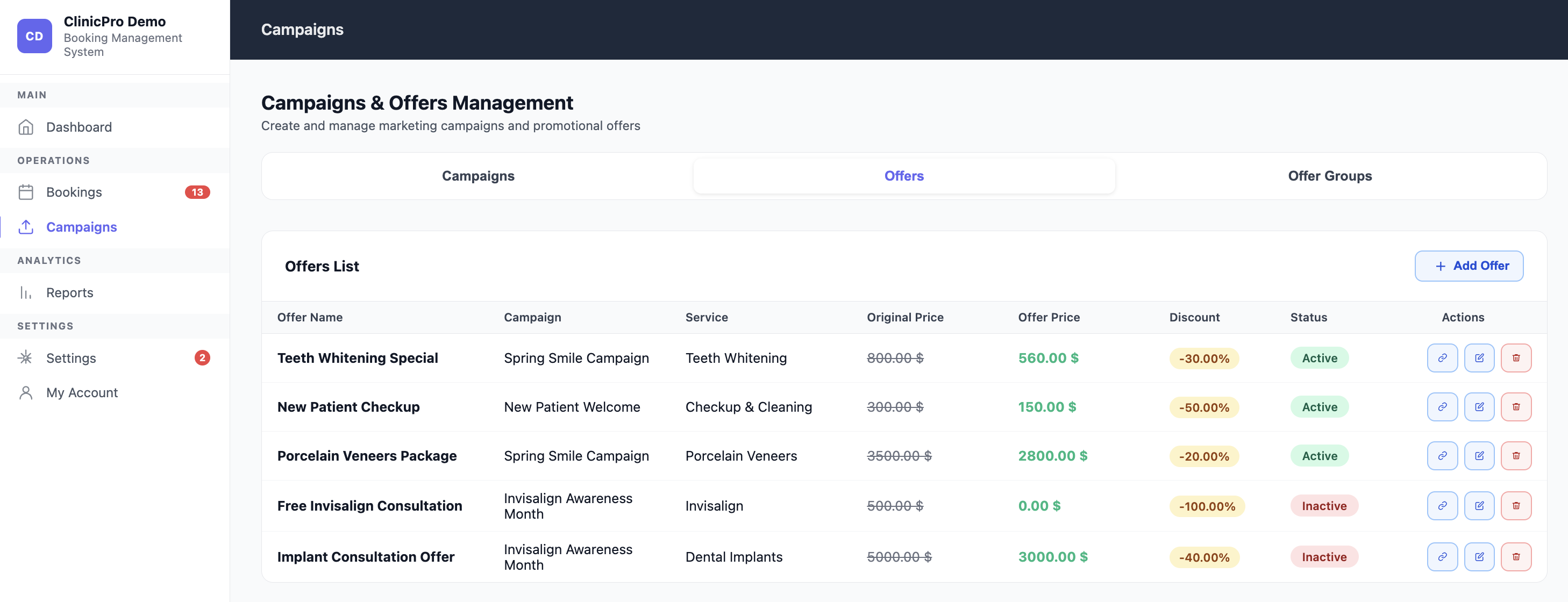 Campaigns